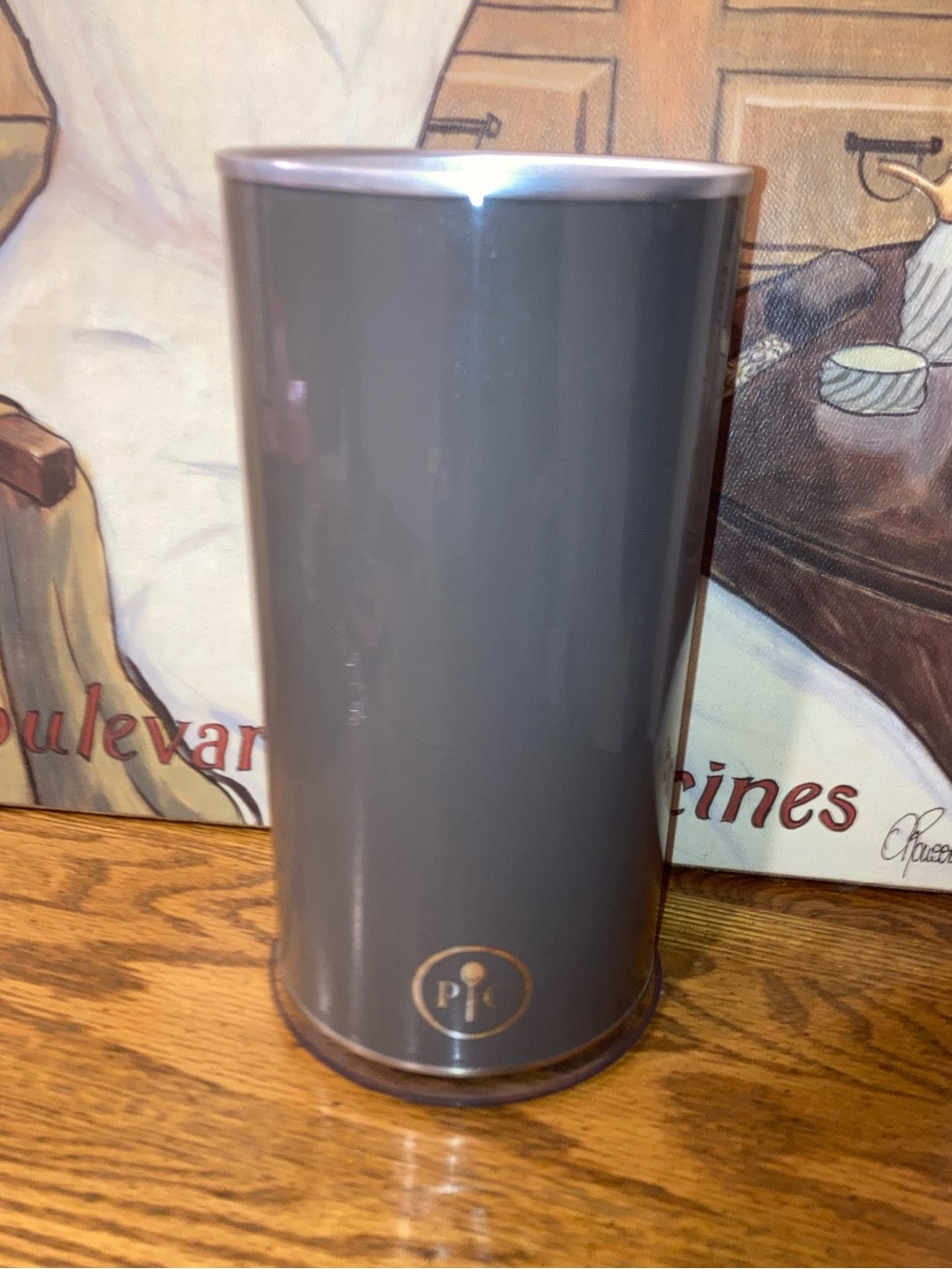 Pampered Chef Wine & Champagne Chiller- Gray - Like New MSRP $70